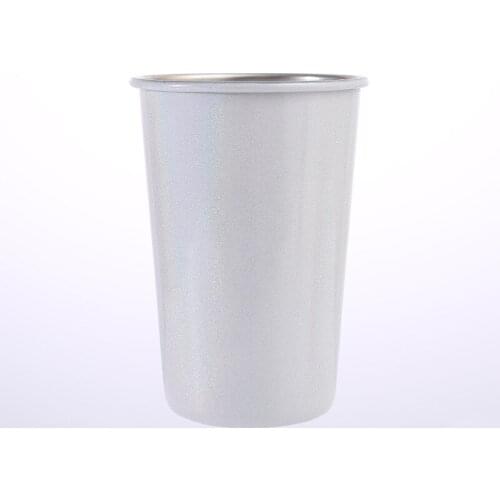500ml single layer 304 stainless steel water cup birthday outdoor party coffee cup beer mug electroplating vacuum office