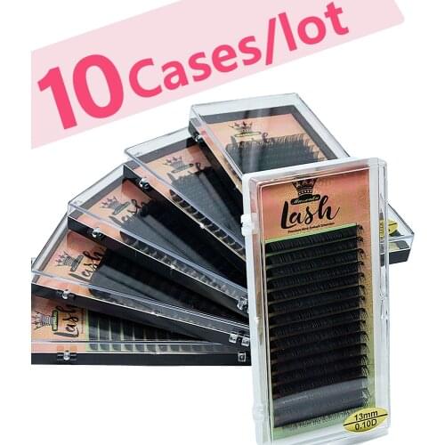 MASSCAKU Eyelash Extension Makeup Maquillaje Individual Eyelash Matte Black Eyelash Premium Soft Natural Cilia Lashes