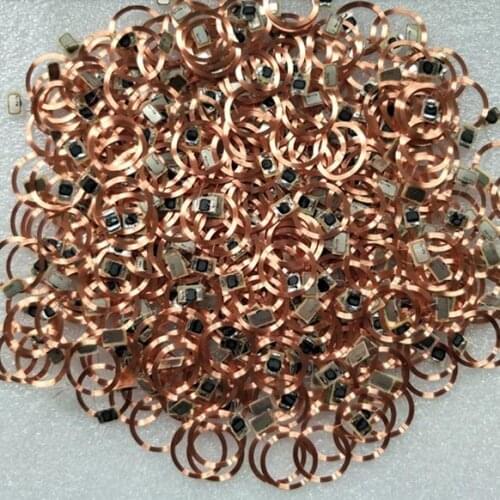 RFID passive cards ISO14443A 13.56MHz UID changable coil COB 100pcs/Lot