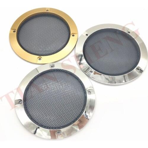 10PCS/Lot 12cm 4inch Gold/Silver/Blue speaker net grill for arcade video game machine