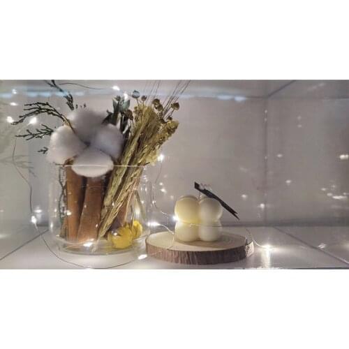 Rubiks Cube Mousse Silicone Candle Mold Bubble Mold Non-stick Mousse DIY Mold Square Candle Silicone Mold