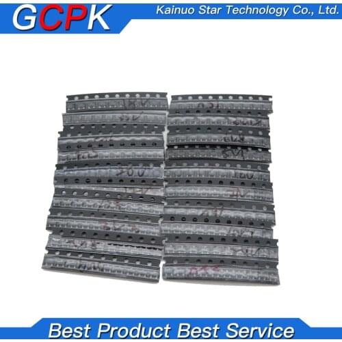 Zener diode in SOT23 package 20 kinds * 10 pcs =200pcs Samples KIT