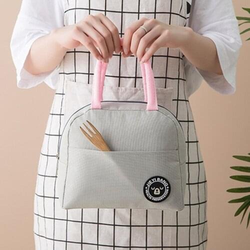 Lunch Cooler Bag Insulation Folding Picnic Portable Ice Pack Food Thermal Ice Bag Food Delivery Bag Drink Carrier Insulated Bag