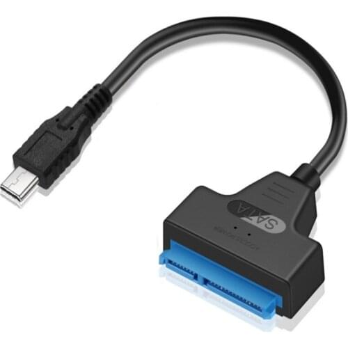 USB3.1 USB-C to SATA 22PIN 2.5" Hard disk driver Type-c SSD Adapter Cable for Macbook