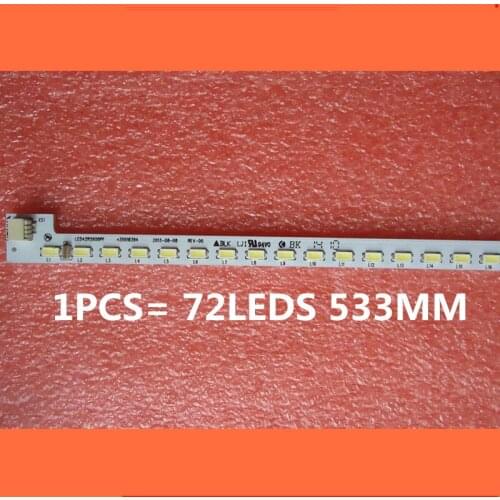 1 Pieces 42" New For Konka LED42R5600PF 37024256YP 35018393 Led Strip 72LEDS 533MM