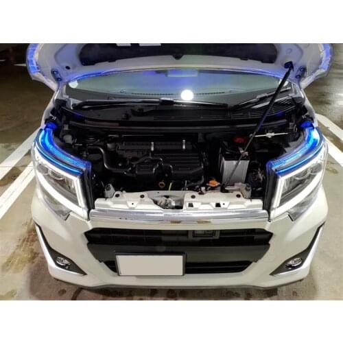 For Daihatsu Move 2014-2018 Front Bonnet Hood Modify Gas Struts Lift Support Shock Damper Accessories Absorber