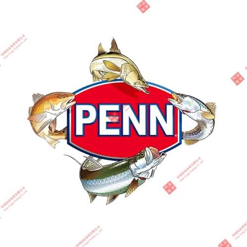 Car Decoration 3D for PENNS Fishing Lake Mix Trout Fine Decal GTR Decoration Waterproof Car Assessoires 3D Car Stickers