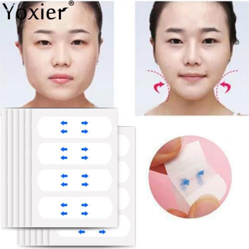 Face-lifting Sticker V-face Tape Compact Invisible Convenient Tightening Chin Waterproof Breathable Natural Healthy Makeup 40pcs