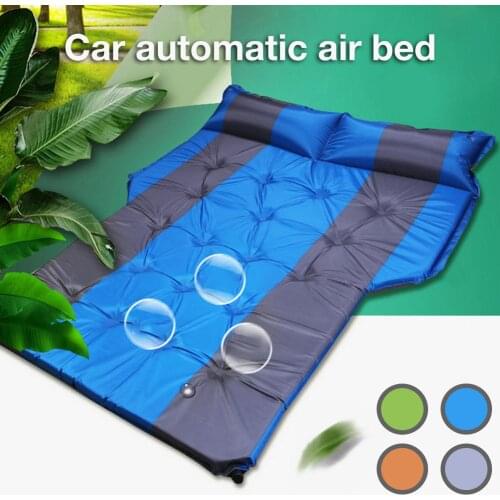 Car Camping Air Bed SUV Trunk Travel Air Bed Air Mattress Outdoor Mattress Automatic Portable Air Mattress