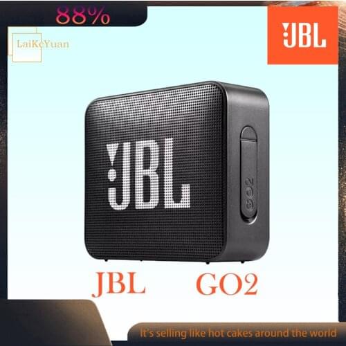 JBL GO2 Wireless Bluetooth Speaker Mini Portable IPX7 Waterproof Outdoor Sports Rechargeable Battery with Mic