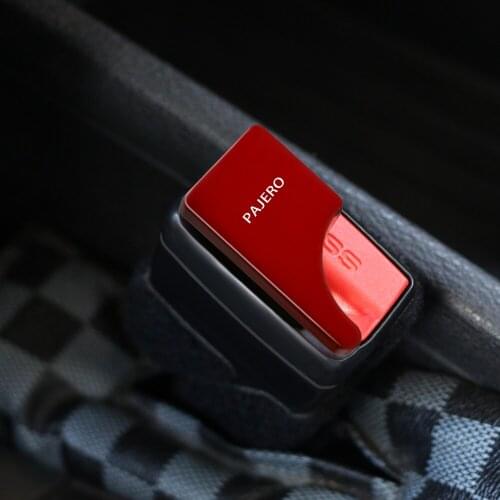 For Mitsubishi Pajero Car Accessories Hidden Car Safety Seat Belt Buckle Clip 1PCS