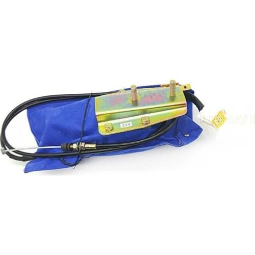 For SANY SY Flameout solenoid valve Flameout motor Flameout switch excavator accessories