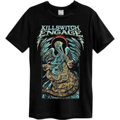 Amplified Clothing Killswitch Engage 'Crane' (Negro) T-Shirt