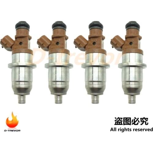 4Pcs E7T05072 fuel injector for Mitsubishi Pajero IO H67W H77W 4G93 4G94