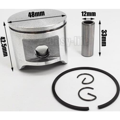 48mm Piston Ring Kit For Husqvarna 365 365XP Special 365 EPA Chainsaw Engine Rebuild Spare Parts 503691303