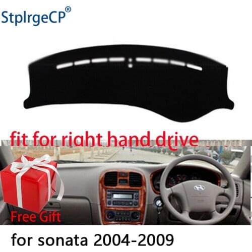 Car Dashboard Cover Mat for Hyundai Sonata Sonica 1998-2004 Right Hand Drive Dashmat Pad Dash Mat Covers Dashboard Accessories