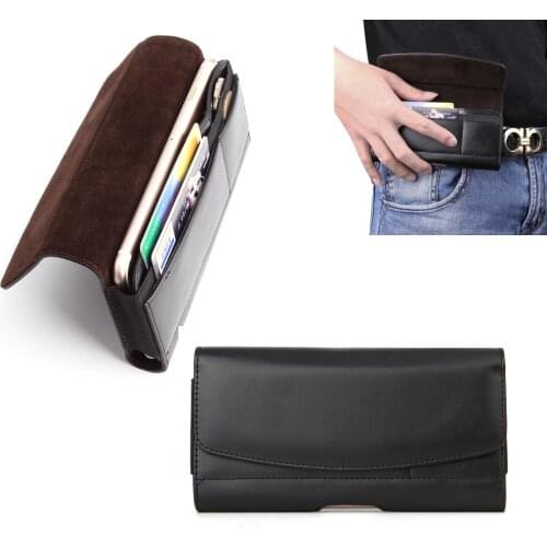 Leather Mobile Phone Belt Clip Case Pouch For Xiaomi Pocophone F1,Mi A2 Lite,For Sony Xperia 10 L3 XA3 XZ2 Premium XA2 Plus