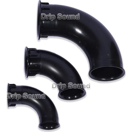 Circular Curved Speaker Port Tube Subwoofer Bass Reflex Tube Bass Woofer Box Port Tube Vent 50mm/64mm/79mm Opening Hole