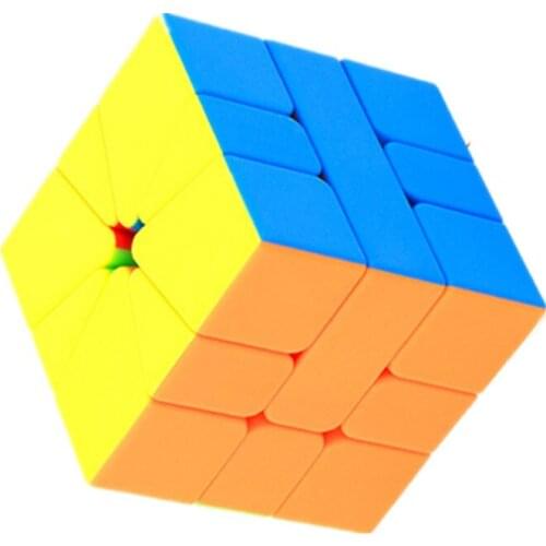 Moyu Meilong 3x3 Square-1 cube 3x3x3 Stickerless professional game 3 Layer cubes childrens educational toys adult fun gifts