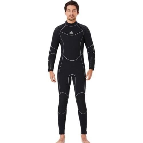 5MM Neoprene Wetsuit Men women Scuba deep diving suit spearfishing Snorkeling Surfing one piece set winter Cold-proof swimsuit