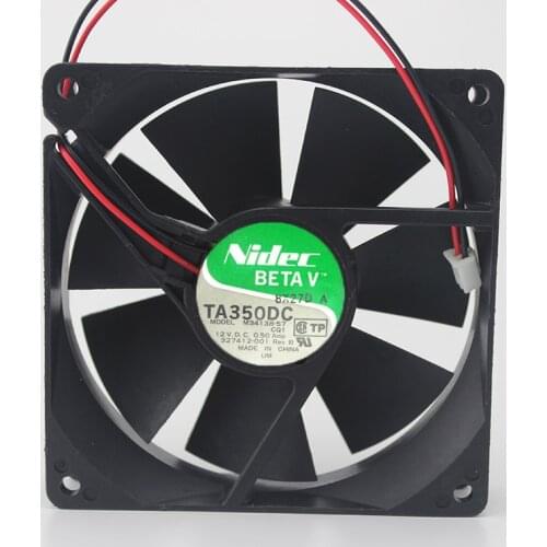 Original TA350DC M34138-57 9CM 9025 12V 0.50A Double ball fan