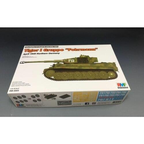 Rye Field Model RFM RM-5005 1/35 Tiger I Gruppe "Fehrmann" April 1945 - Scale model Kit