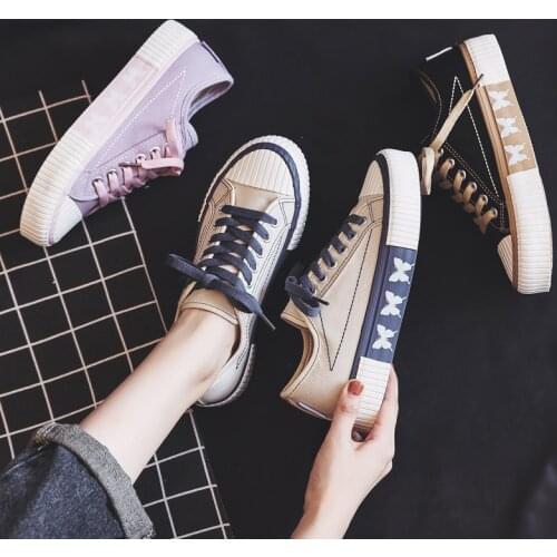 Thin Low-top Canvas Shoes Women 2021 Ulzzang Board Shoes All-match Cloth Shoes Single Shoes