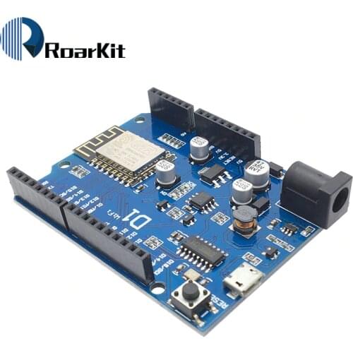 Smart Electronics ESP-12F 12E WeMos D1 WiFi uno based ESP8266 shield for arduino Compatible IDE