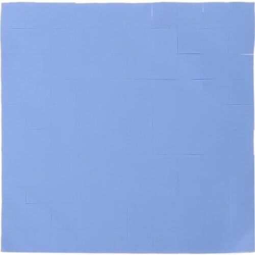 100 Pcs 100x100x1mm GPU CPU Thermal Pad Silicone Heatsink Cooler Conductive Pads WXTB