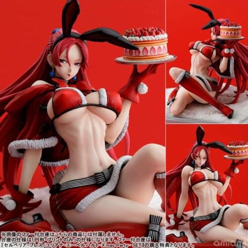 Valkyrie of The Battlefield Celuberia Yuliyana Christmas Party Game Anime Figure Ornaments