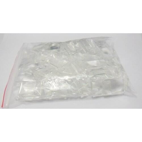 Free Shipping 100Pcs/LOT Clear Rectangle Glass Magnifying Cabochon Tiles 23x33mm Glass Cabochon For inserts Pendant Tray Setting