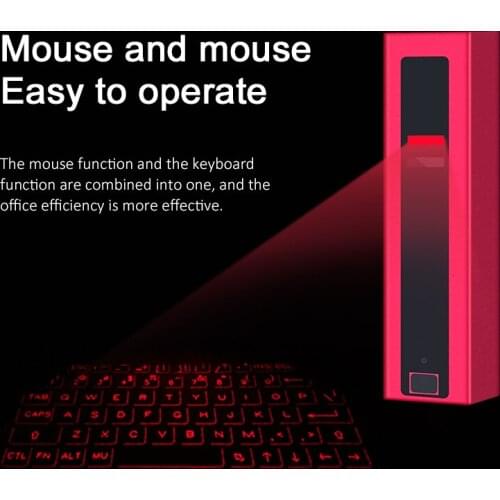 Wireless Bluetooth Keyboard Virtual Mini QWERTY Laser Keyboard Projection Portable Keypad For Xiaomi IOS Android Phone Tablet