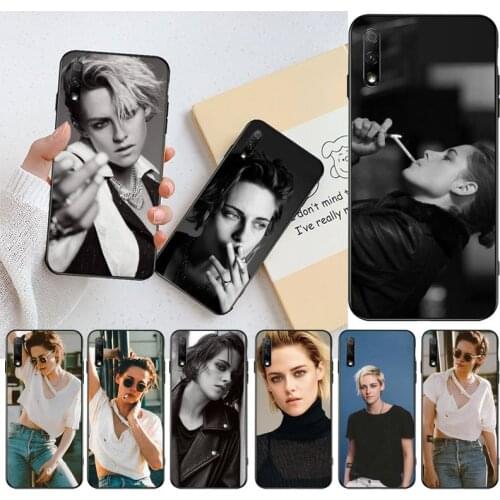 YJZFDYRM Kristen Stewart smoking MV Phone Case Cover for Huawei Honor 30 20 10 9 8 8x 8c v30 Lite view pro