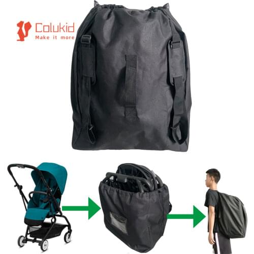 Baby Stroller Travel Bag for Cybex Eesy S Twist Stroller Organizer Gate Check Bag for Flying Pram Buggy Storage Bag