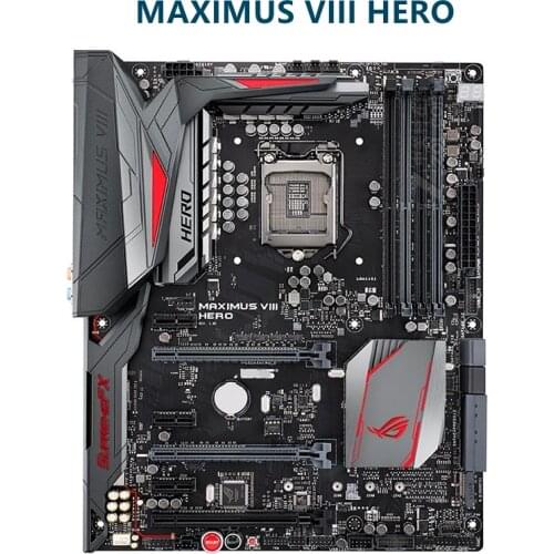 For aSUS MAXIMUS VIII HERO original motherboard LGA 1151 DDR4 64GB USB2.0 USB3.0 USB3.1 Desktop used Motherboard