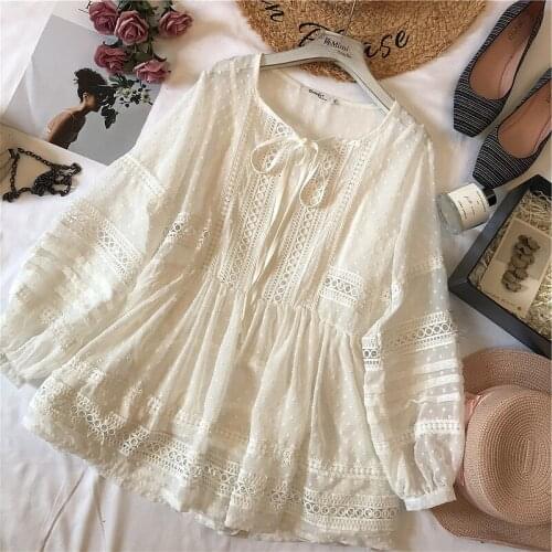 French court Chenmimi style foreign fairy Lace Embroidery Lace Chiffon shirt baby girl