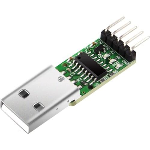 Wit Smart USB to TTL Serial Port Module 5V Compatible Industrial Grade Imported CH340 Chip CP2102 Driver