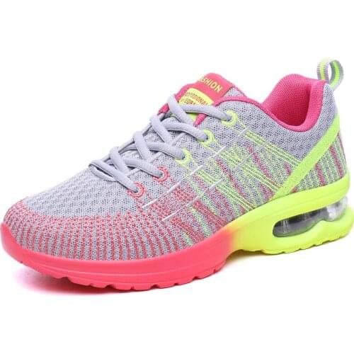 Cool Outdoor Sneakers Summer Breathable Running Shoes Women Comfortable Sport Shoes Female Jogging Trainers for Walking Exercise