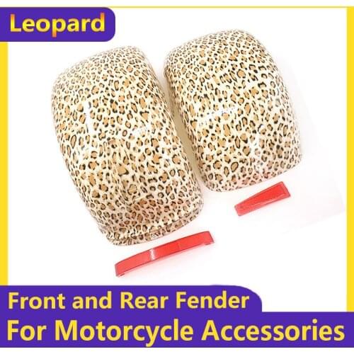 Leopard For Citycoco Electric Scooter Plastic Parts Citycoco Fender Shell Flaps Front and Rear Fender Mudguards