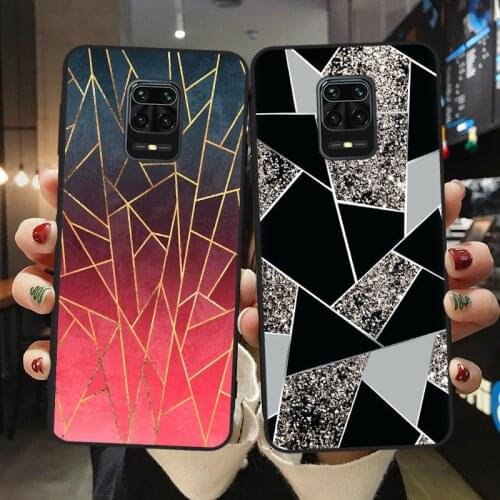 Marble Crack Matte Phone Cases For Xiaomi Mi 10T Lite 10 Ultra Redmi Note 9S 7 8 9 Pro 8T Case Cover Silicone Soft TPU Back Capa