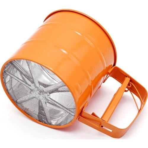 Handheld Flour Sieve Stainless Steel Mesh Strainer Colander Kitchen Gadgets Powder Flour Sieve Cup Shaker