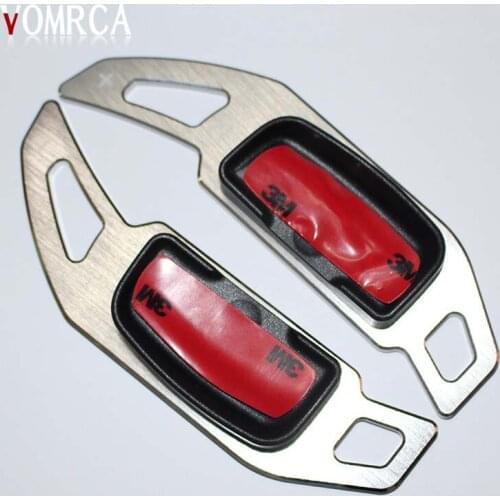 Car styling Praise High-grade Aluminum alloy Steering Wheel Shift Paddles For Mercedes-Benz C class W204 2011 2012 2013 Benz