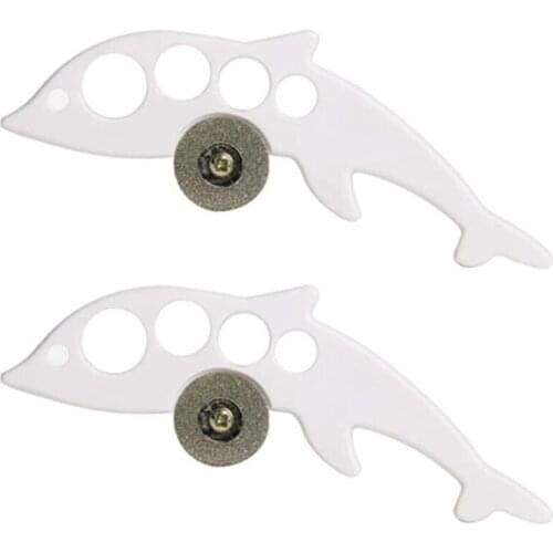 2PCS Ampoule Opener Device,Fish Shape Glass Ampoule Bottle Opener,Ampule Breakers Cutting Device