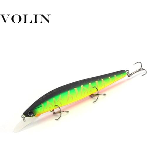 Volin NEW Wobbler Floating Minnow Fishing Lure 3pcs 110mm 15g with 3 Fishing Hooks Fishing Lure for Shallow Water Fish Lure
