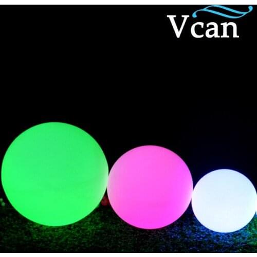 40cm Waterproof battery charge Colors Change LED Christmas Ball VC-B400