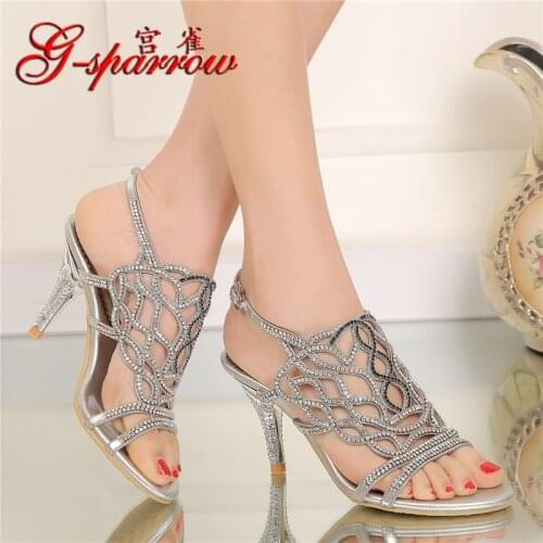 2019 Summer High Quality Sexy Womens Shoes Leather Chunky Heel Peep Toe Comfort Sandals Casual