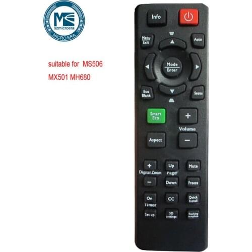 100% new projector remote control for BENQ projector MS506 MX501 MH680 white or black