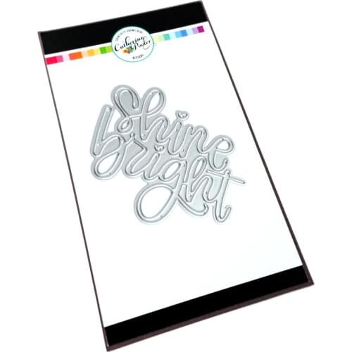 2021 AliliArts Metal Cutting Dies shine bright diy Scrapbooking Photo Album Decorative Embossing PaperCard Crafts Die