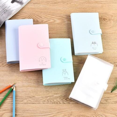 120 Pockets Photo Album 3inch Home Picture Storage Case Photocard Holder Name Card ID Instax Business Card Bag Polaroid Album