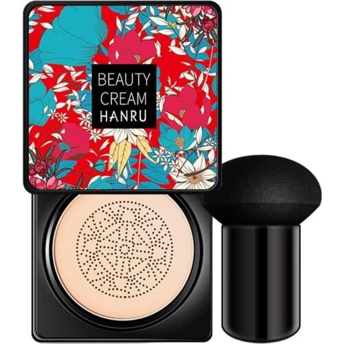 20g Air Cushion BB Cream Waterproof Brightens Concealer Face Powder Mineral Foundations Mushroom Sponge пудра для лица